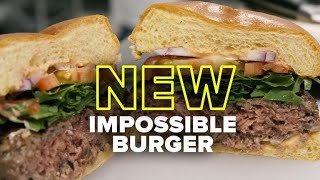 Impossible Burger now impossibly close to the real thing [upl. by Ahsiket]