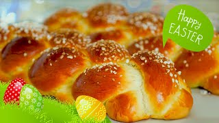 Osterzopf  Striezel backen und flechten 🥐 Hefezopf Rezept [upl. by Hime]