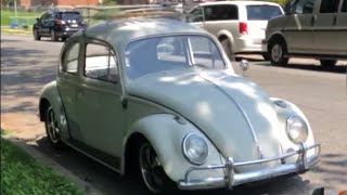 1964 VW Beetle Low Rider Carburetor Adjustments And More [upl. by Enyalahs]