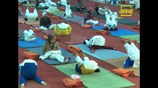 Halasana Yoga Swami Ramdev  Acharyakulam Haridwar [upl. by Kevyn734]