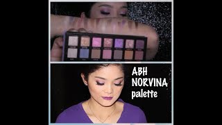 ABH Norvina palette makeup tutorial [upl. by Oninrutas287]