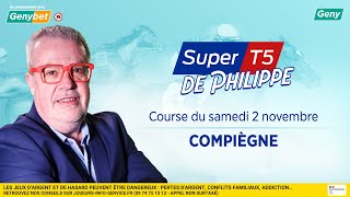 LE PRONO DU SUPER TOP 5 R1C6  02112024  A COMPIÈGNE [upl. by Vergil]