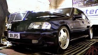 MercedesBenz C43 AMG dyno run [upl. by Ydnarb]