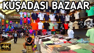 KUŞADASI WEDNESDAY MARKET 🇹🇷  8 May 2024  CLOTHING BAZAAR KUŞADASI  4k UHD 60fps [upl. by Bardo]