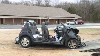 6 teens killed in Oklahoma crash were in car that seats 4  ABC7 Chicago [upl. by Innes]