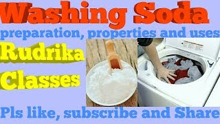 Washing soda with preparation properties and uses [upl. by Ingaberg]