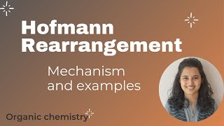 Hofmann rearrangement reaction  mechanism with solved problems  organic chemistry [upl. by Accire]