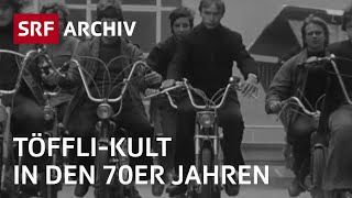 TöffliBoom in der Schweiz 1972  Mofa fahren ist Kult  SRF Archiv [upl. by Hume997]