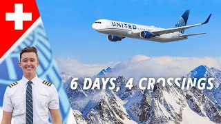 Flying the 767 to Switzerland  4 Atlantic Crossings in 6 Days [upl. by Afital]