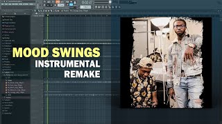 Pop Smoke  Mood Swings ft Lil Tjay FL Studio Remake  Free FLP [upl. by Intosh]