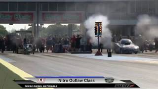 Nitro Outlaw Final Round  Del Worsham vs Cory Mac [upl. by Shurlocke706]