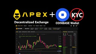 GUIDE How to CONNECT COINBASE Wallet to APEX Pro DEX Decentralized Crypto Trading Exchange  NO KYC [upl. by Auqinaj]