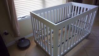 Babyletto Modo 3 in 1 convertible crib assembly  Timelapse [upl. by Navis]