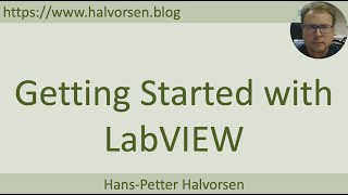 Getting Started with LabVIEW [upl. by Brawley]