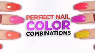 The Trick to Perfect Nail Color Combinations [upl. by Ardnaid437]