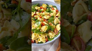 Cheese Tortelloni Pasta Salad  Summer Salad Recipes [upl. by Browne732]