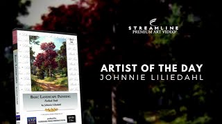 Johnnie Liliedahl Basic Landscape Painting FREE LESSON VIEWING [upl. by Eniretac102]