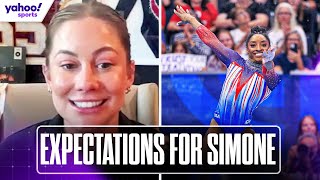 🤸🏿 Shawn Johnson on what to expect from gymnast SIMONE BILES at 2024 Olympics  Yahoo Sports [upl. by Ailenroc]