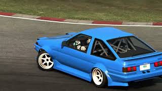 Crazy 4AGE Turbo AE86 Drift Car Test Drive At Assetto Corsa Drift Track [upl. by Harwilll]