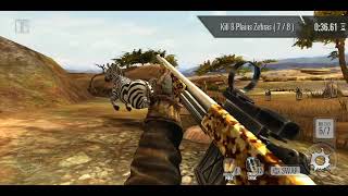 Deer Hunter Classic kill 8 Plains Zebras [upl. by Helmut]