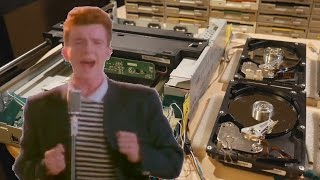 The Floppotron Rick Astley  Never Gonna Give You Up [upl. by Holland]