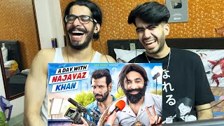 Harsh Beniwal VS Ajaz Khan 😂  A day with Najayaz Khan  Harsh Beniwal [upl. by Ayek423]