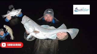 Sea fishing UK  Cod fishing  Easington Beach  Cod fishing road trip [upl. by Vipul]