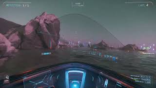 Star Citizen Racing  Bay of Solitude Origin X1 Fastest Lap 046745 3230 [upl. by Namara]