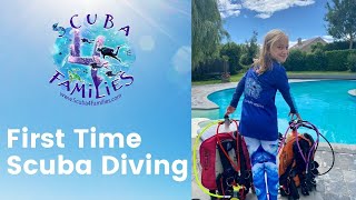 A Childs Discover Scuba Diver with Tecline Peanut 11 [upl. by Anirdna]