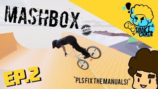 THERES A MEGARAMP  MASHBOX EP2 Waoki Games BMXstreets bmx session [upl. by Pomcroy]