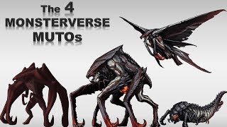 The 4 MUTOs in Monsterverse Explained [upl. by Ragnar]