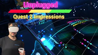 Unplugged Air Guitar Oculus Quest 2 Gameplay  Impressions  Hand Tracking Actual Works [upl. by Sillsby841]