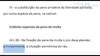 Código Penal  Parte Geral  arts 1º ao 120 [upl. by Timus]