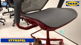 IKEA STYRSPEL Gaming Chair First Impression and Review [upl. by Holmun780]