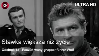 Stawka Większa Niż Życie 1968  4K  Odcinek 18  Kultowy Polski Serial  Hans Kloss  Za Darmo [upl. by Gilleod207]