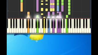 Classic IV spooky Piano tutorial by Synthesia [upl. by Enaile]