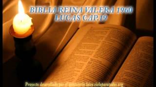 Biblia HabladaBIBLIA REINA VALERA 1960 LUCAS CAP 19 [upl. by Ateinotna]