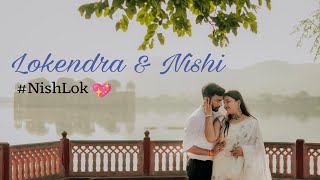 Nishi Lokendra Pre Wedding Video 💖 NishLok ❤ [upl. by Yolane]