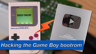 Hacking the Game Boy with a Silver Play Button [upl. by Marna]