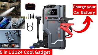 Best Jump Starter  2024 Best Gadget 5 in 1 Function Review [upl. by Davon753]