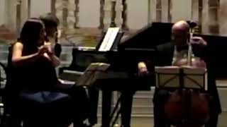 MARTINU TRIO MESTIERI flauto PACCAGNELLA cello BOTTURA piano NEOKLASSIC TRIO MANTOVA [upl. by Llet]