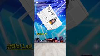 Magic boy vamoose from newspaper at AGT biziladtv agt talent funny entertainment [upl. by Sheeb]