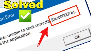 How to Fix Error 0xc00007b The Best Method win 781011 [upl. by Morell486]