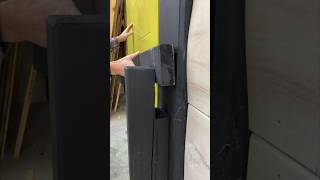 DIY Workshop Improvement Basic Yet Effective Door Locks woodworking diy tips [upl. by Nuawed]