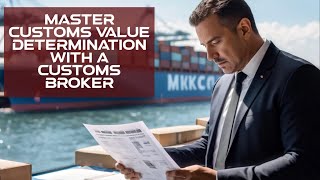 Master Customs Value Determination with a Customs Broker [upl. by Ocnarf]