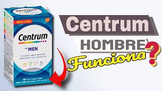 CENTRUM MEN HOMBRE PARA QUE SIRVE  NO SABIAS ESTOOO [upl. by Ahsenid139]