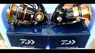 Review 2 Dòng Máy Daiwa MGZ 5000 SWEEPFIRE 5000 2B Siêu Khủng Giá Sinh Viên [upl. by Jones]