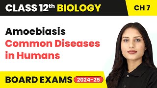 Amoebiasis  Common Diseases in Humans  Class 12 Biology Chapter 7  CBSE 202425 [upl. by Burty]