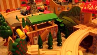 Thomas amp Friends Wooden Railway Layout Tutorial [upl. by Emmet]