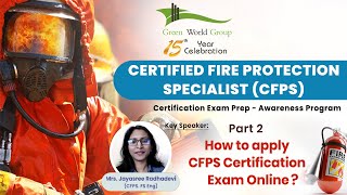 Part 2  How to Apply CFPS Certification Exam Online  Green World Group [upl. by Sibley]